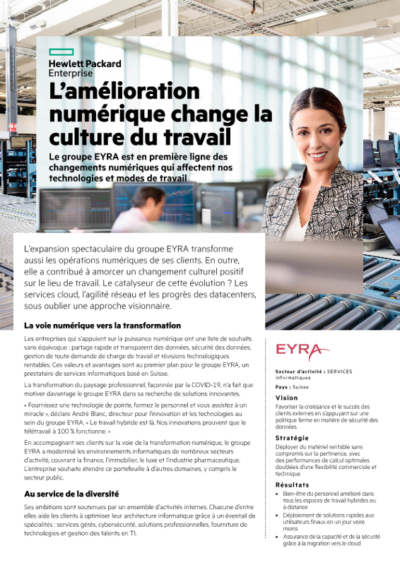 L’amélioration numérique change la culture du travail - Groupe EYRA thumbnail