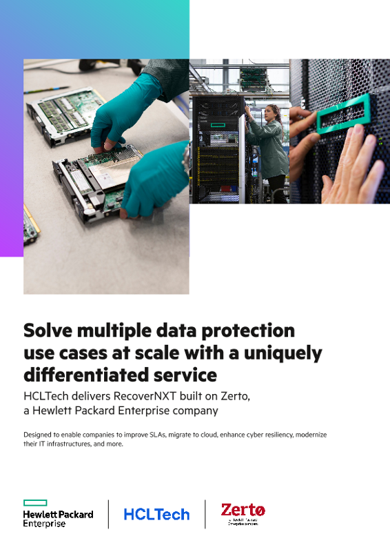 Solve multiple data protection use cases at scale with a uniquely differentiated service thumbnail