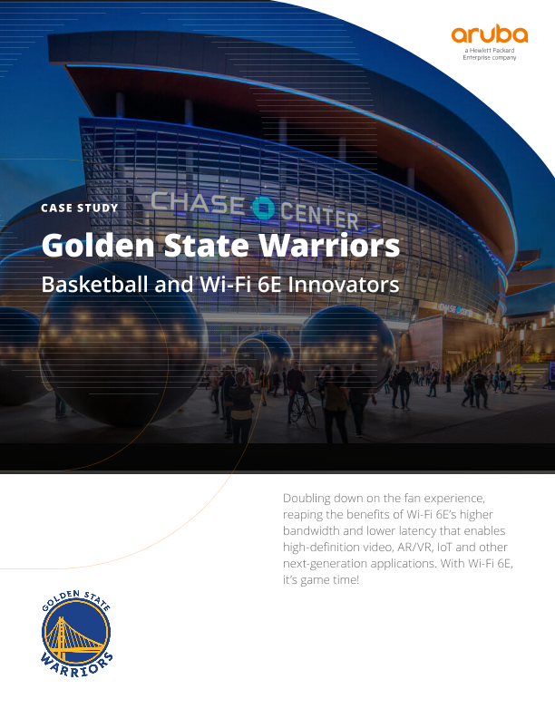 Golden State Warriors: Basketball and Wi-Fi 6E Innovators thumbnail