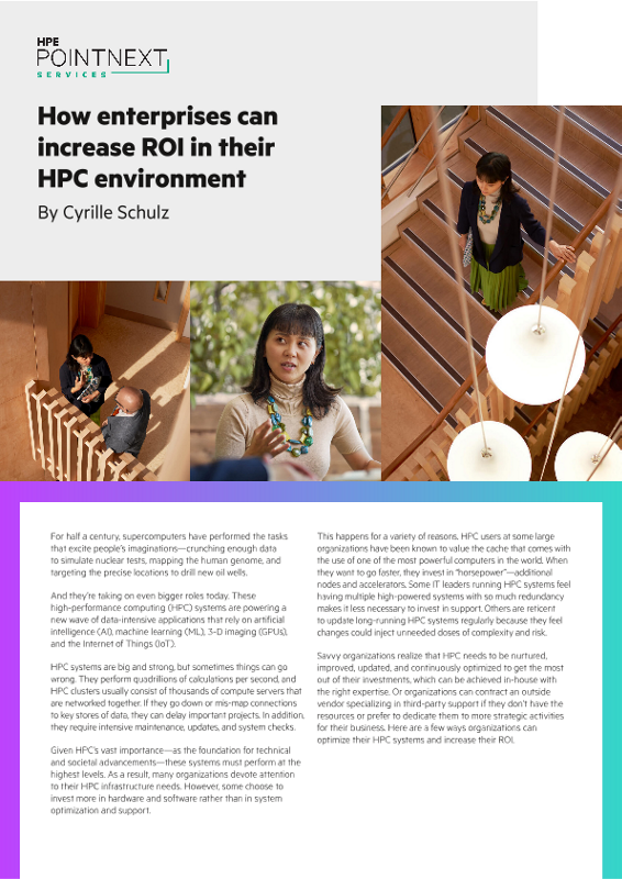 How enterprises can increase ROI in their HPC environment thumbnail
