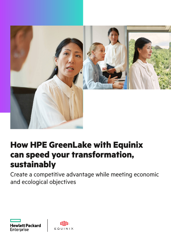 How HPE GreenLake with Equinix can speed your transformation, sustainably thumbnail