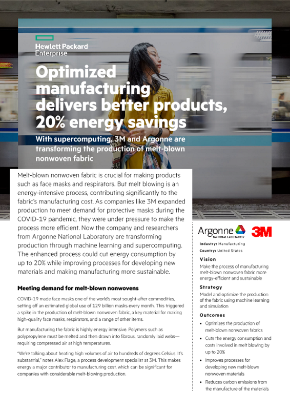 Optimized manufacturing delivers better products, 20% energy savings – 3M thumbnail