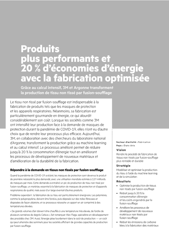 Des produits plus performants et 20 % d’économies d’énergie grâce à la fabrication optimisée – 3M thumbnail