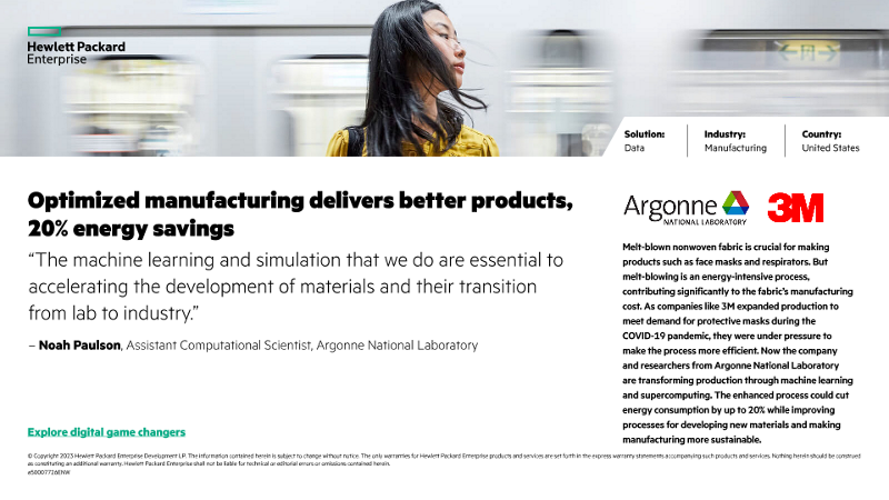 Optimized manufacturing delivers better products, 20% energy savings – 3M thumbnail