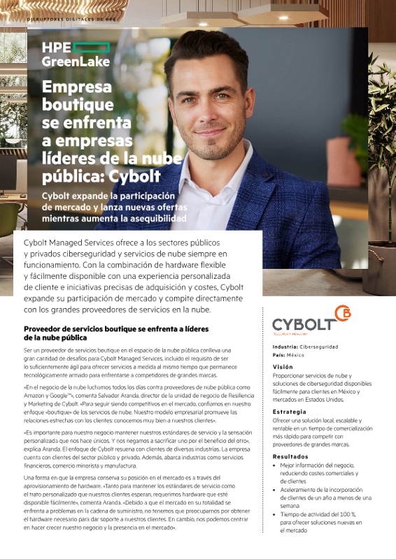 Empresa boutique se enfrenta a empresas líderes de la nube pública: Cybolt thumbnail