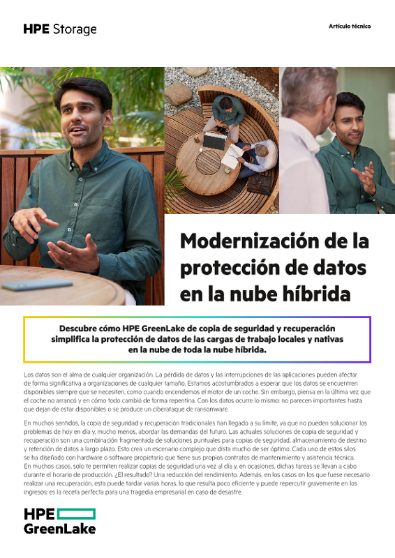 Modernización de la protección de datos en la nube híbrida thumbnail
