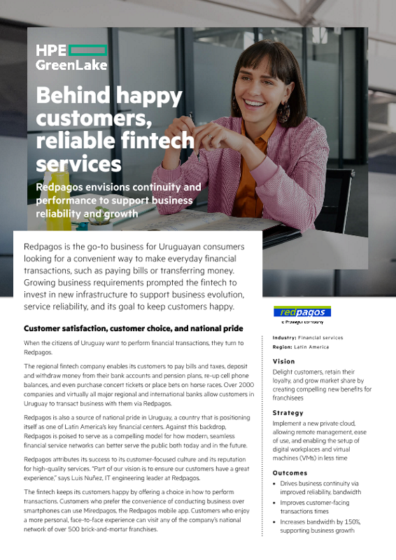Behind happy customers, reliable fintech services – Redpagos thumbnail