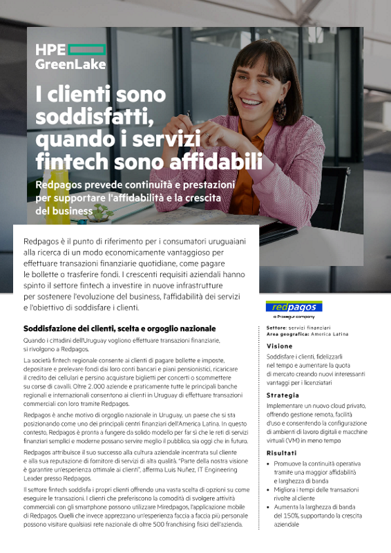 I clienti sono soddisfatti, quando i servizi fintech sono affidabili - Redpagos thumbnail