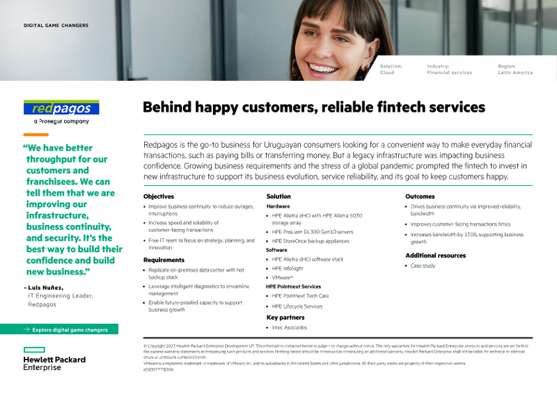 Behind happy customers, reliable fintech services – Redpagos thumbnail