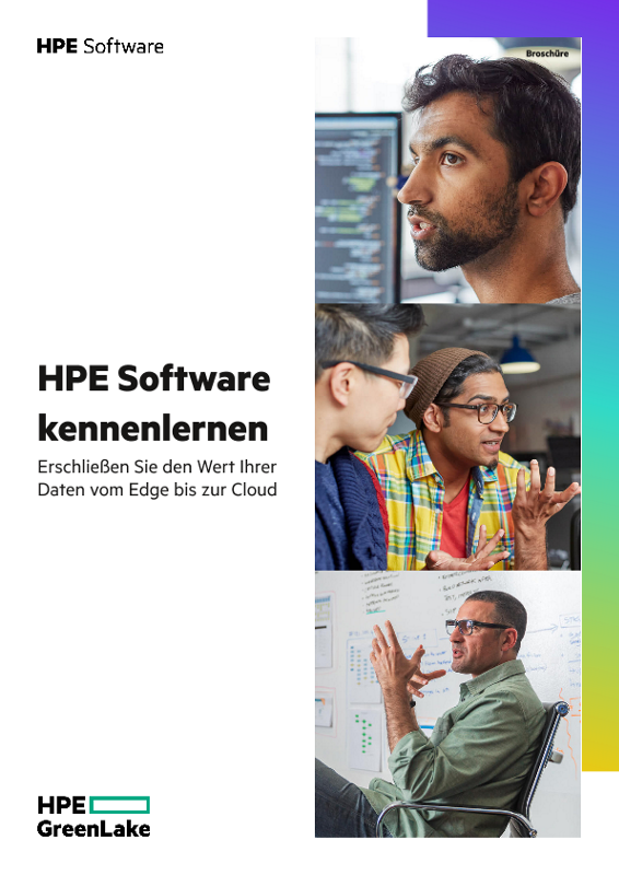 HPE Software kennenlernen – Erschließen Sie den Wert Ihrer Daten vom Edge bis zur Cloud thumbnail
