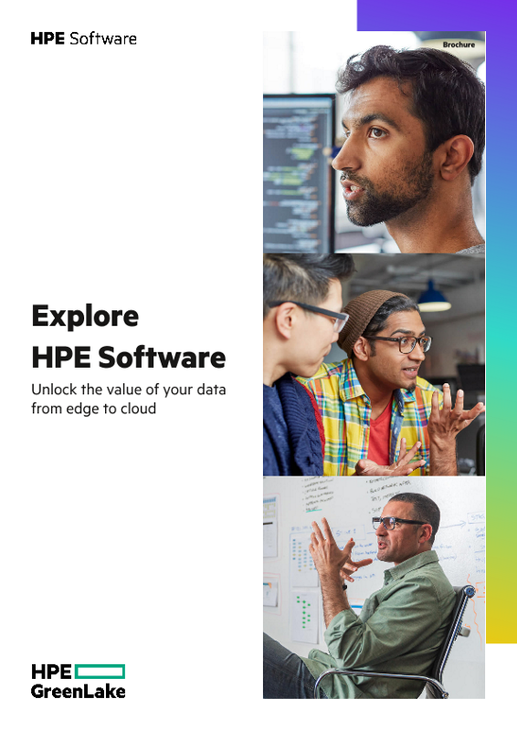 Explore HPE Software – Unlock the value of your data from edge to cloud thumbnail