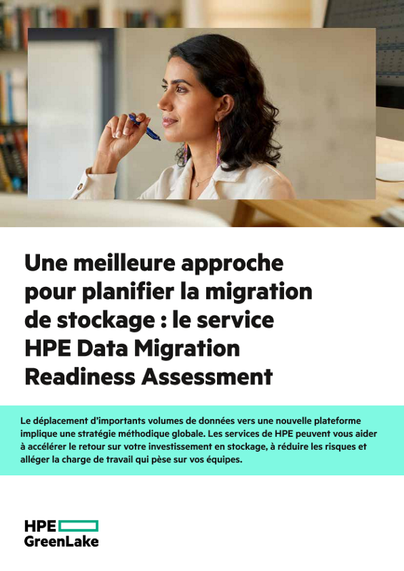 Une meilleure approche pour planifier la migration de stockage : le service HPE Data Migration Readiness Assessment thumbnail