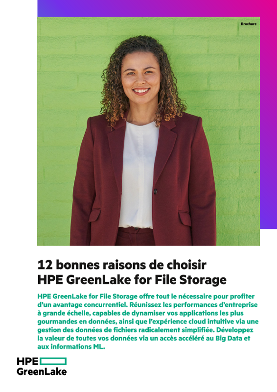 12 bonnes raisons de choisir HPE GreenLake for File Storage thumbnail