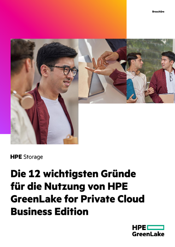 Die 12 wichtigsten Gründe für die Nutzung von HPE GreenLake for Private Cloud Business Edition thumbnail
