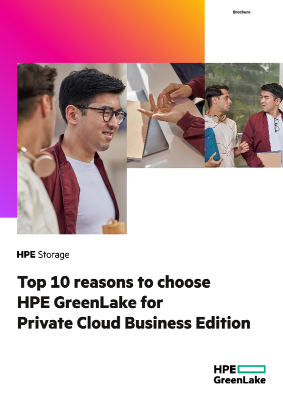 Top 10 reasons to choose HPE GreenLake for Private Cloud Business Edition thumbnail