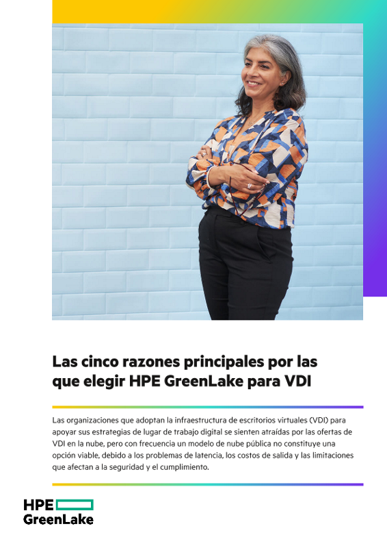 Las cinco razones principales para elegir HPE GreenLake para VDI thumbnail