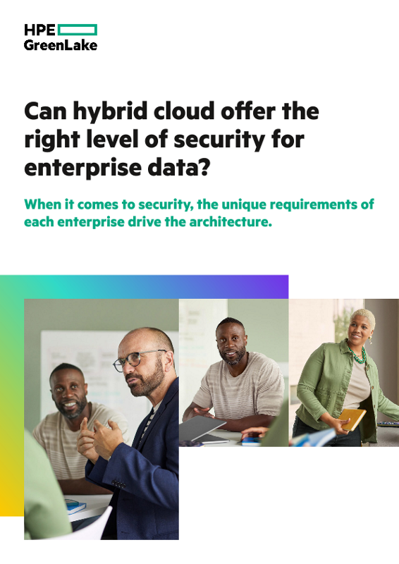 Can hybrid cloud offer the right level of security for enterprise data?