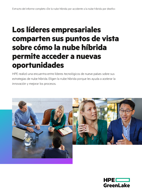 Los líderes empresariales comparten sus puntos de vista sobre cómo la nube híbrida permite acceder a nuevas oportunidades thumbnail