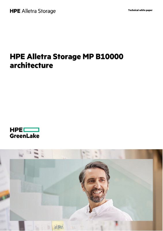 HPE Alletra Storage MP B10000 architecture thumbnail