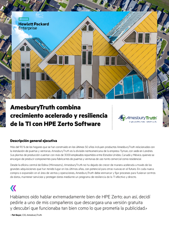 AmesburyTruth combina crecimiento acelerado y resiliencia de la TI con Zerto thumbnail