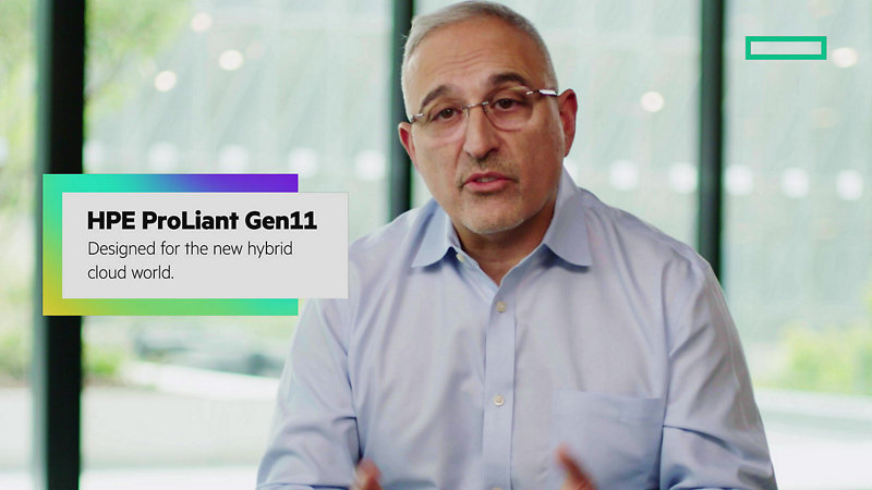 Video: Be data-first: Next generation HPE ProLiant – engineered for your hybrid world
