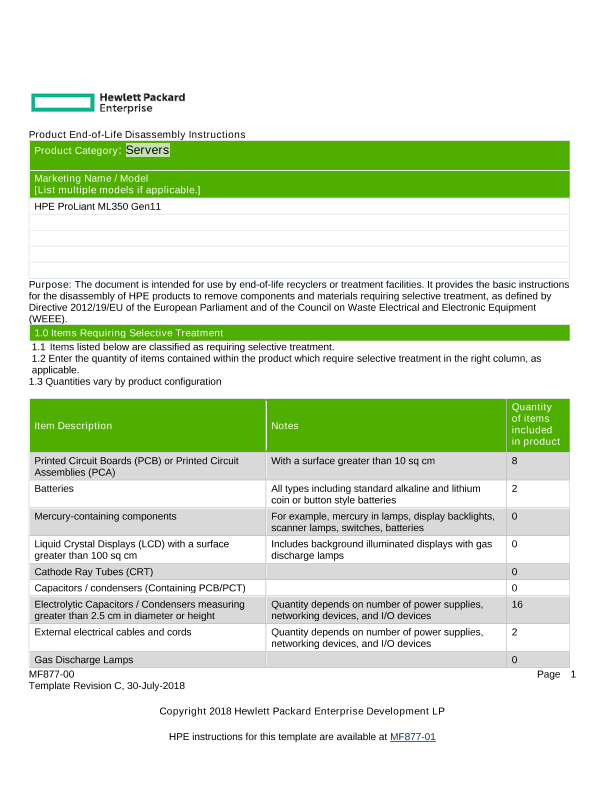 HPE ProLiant ML350 Gen11 thumbnail