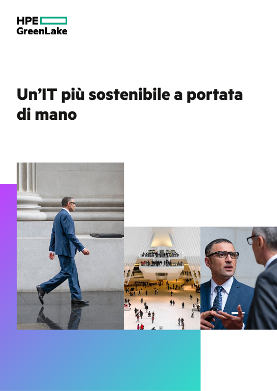 Un'IT più sostenibile a portata di mano thumbnail