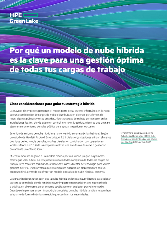 Por qué un modelo de nube híbrida es la clave para una gestión óptima de todas tus cargas de trabajo thumbnail
