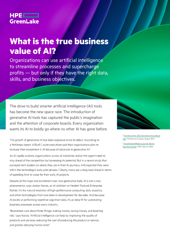 What is the true business value of AI? thumbnail
