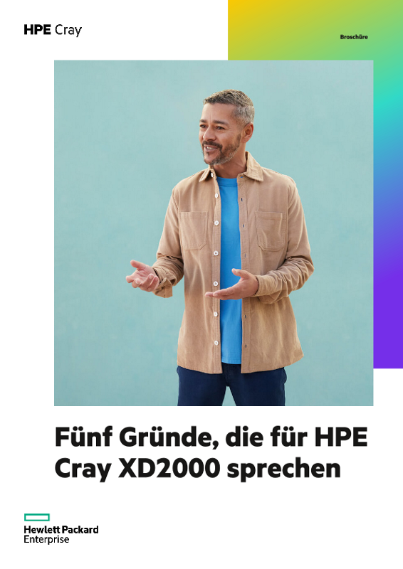 Fünf Gründe, die für HPE Cray XD2000 sprechen thumbnail