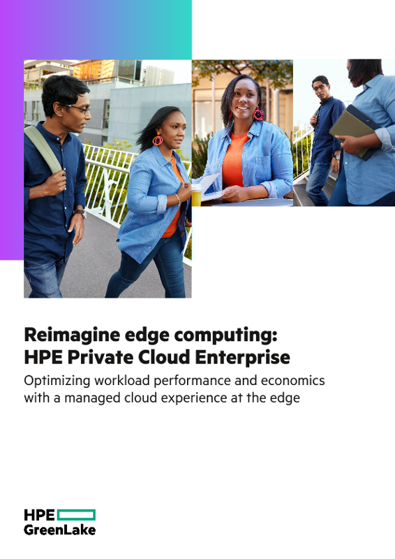 Reimagine edge computing – HPE Private Cloud Enterprise thumbnail