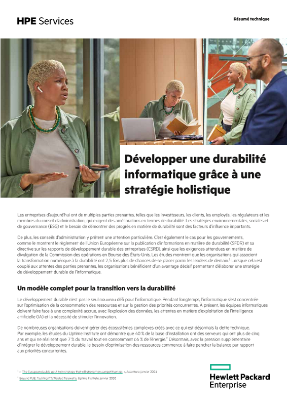 Développer une durabilité informatique grâce à une stratégie holistique thumbnail