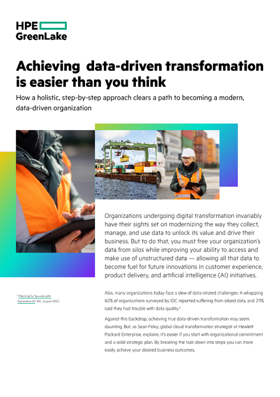 Achieving data-driven transformation is easier than you think thumbnail
