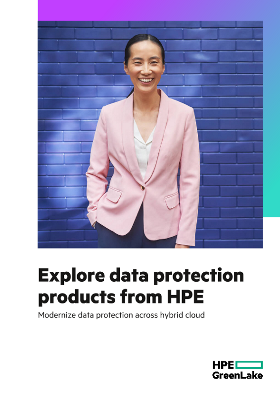 Explore data protection products from HPE thumbnail