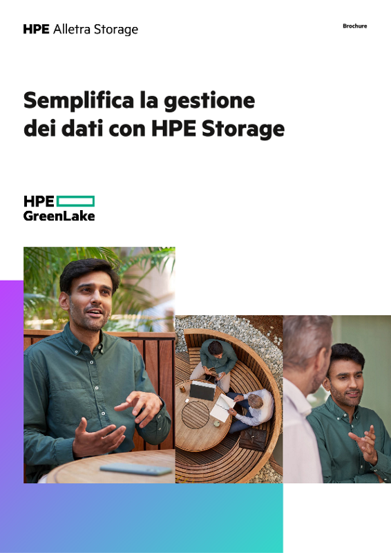 Semplifica la gestione dei dati con HPE Storage thumbnail