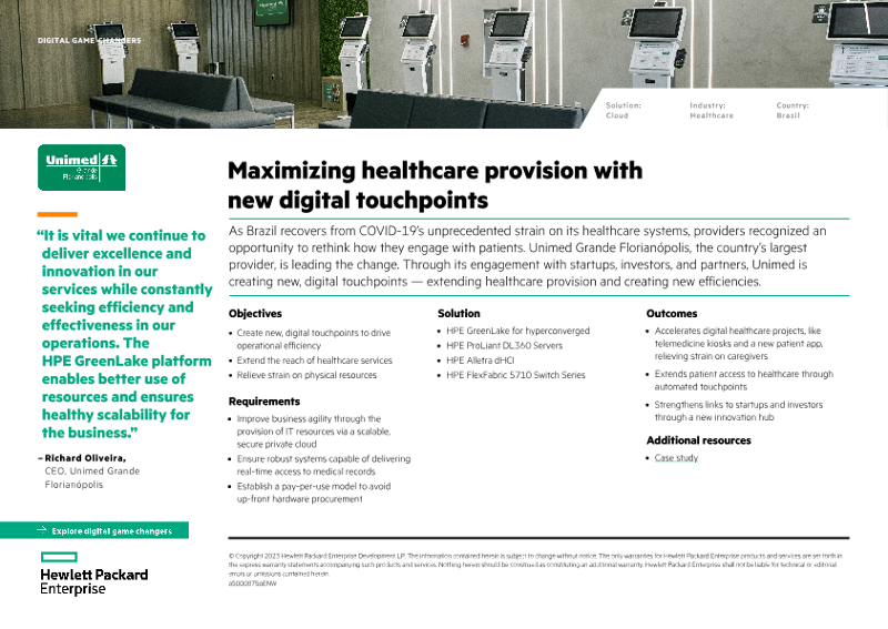 Maximizing healthcare provision with new digital touchpoints – Unimed Grande Florianópolis thumbnail