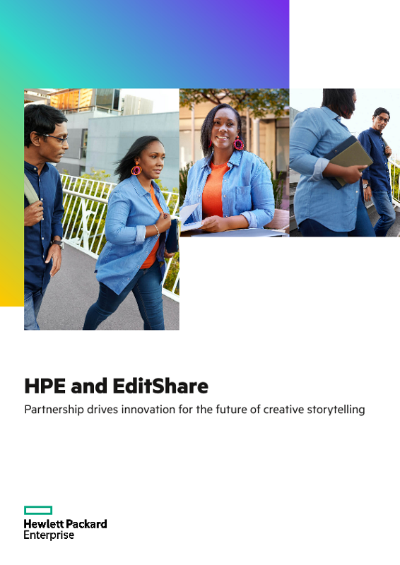 HPE and EditShare – Partnership drives innovation for the future of creative storytelling thumbnail