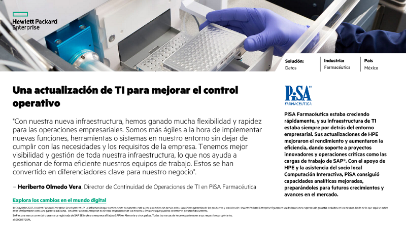 Una actualización de TI para mejorar el control operativo – PiSA Farmacéutica thumbnail