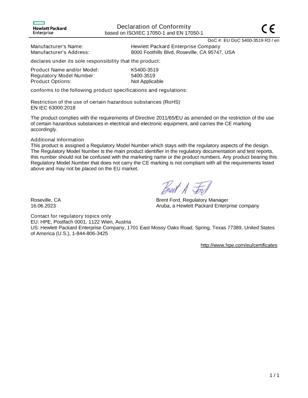 K5400-3519 #EUDoC 5400-3519 thumbnail