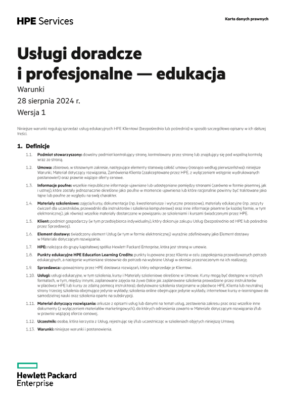 Usługi doradcze i profesjonalne — edukacja thumbnail