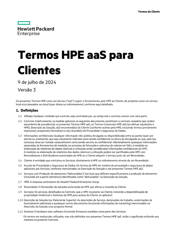 HPE aaS Terms for Customer thumbnail