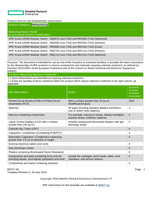 HPE Aruba Networking 6200M Modular Switch thumbnail