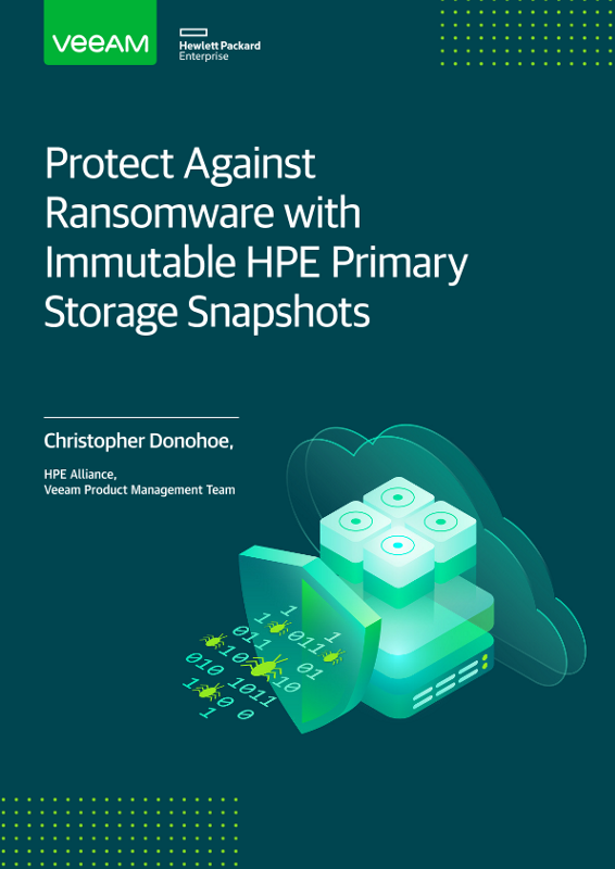 Protect Against Ransomware with Immutable HPE Primary Storage Snapshots thumbnail