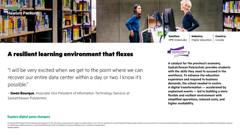 A resilient learning environment that flexes – Saskatchewan Polytechnic thumbnail