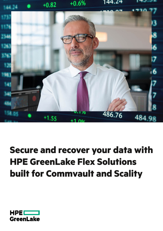 Secure and recover your data with HPE GreenLake Flex Solutions built for Commvault and Scality thumbnail