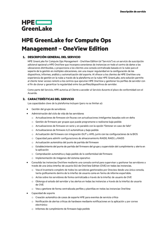 HPE GreenLake for Compute Ops Management – OneView Edition thumbnail