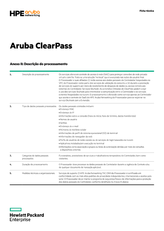 Aruba ClearPass Anexos II e III thumbnail