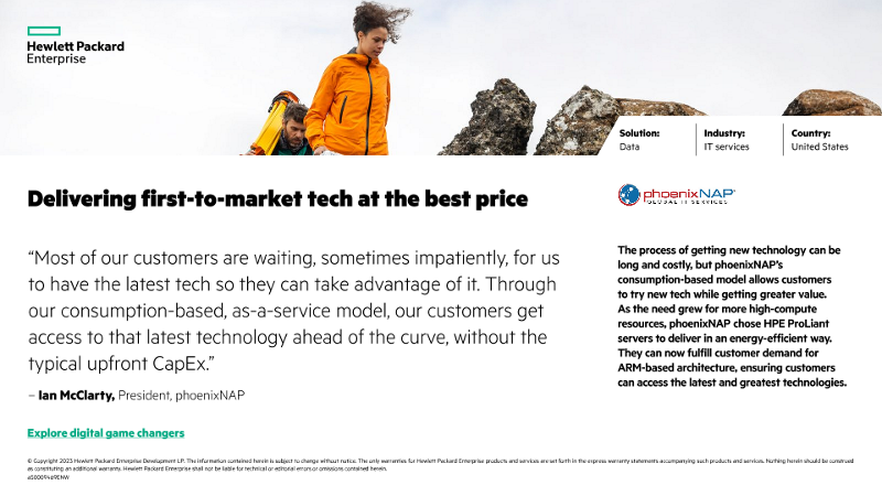 Delivering first-to-market tech at the best price – phoenixNAP thumbnail