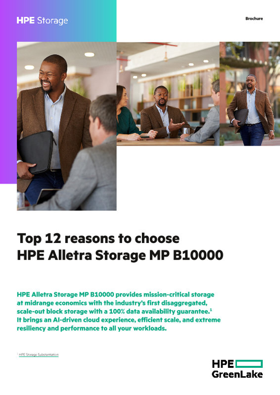 Top 12 Reasons To Choose HPE GreenLake For Block Storage Powered By HPE ...