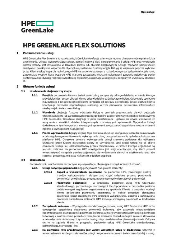 HPE GreenLake Flex Solutions thumbnail